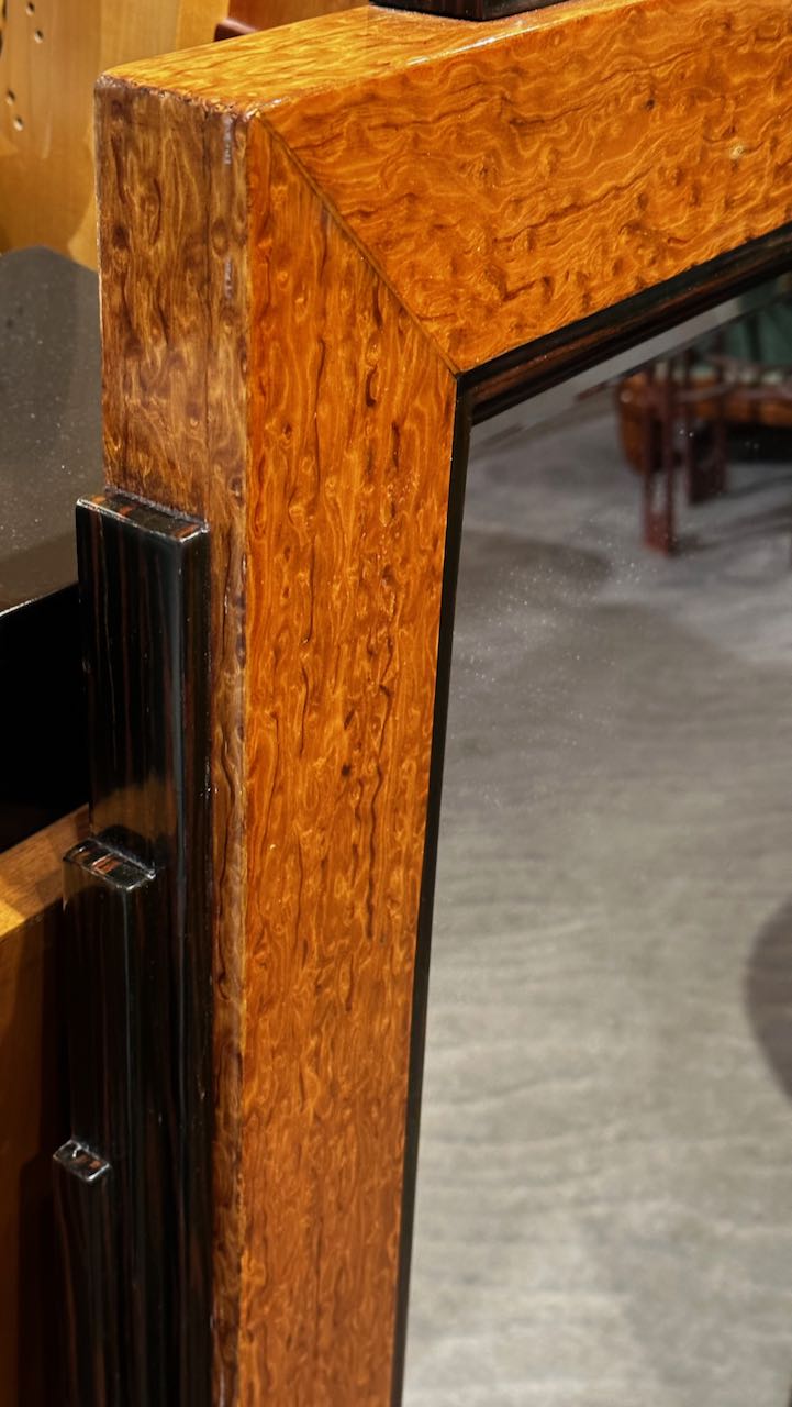 Art Deco Mirror Twotone Custom Made Mirrors Art Deco Collection