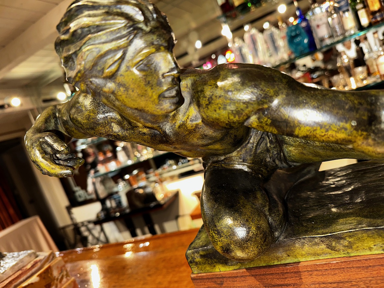 Archer by Alexandre Kelety Bronze Early 20th Century Art Deco Statues