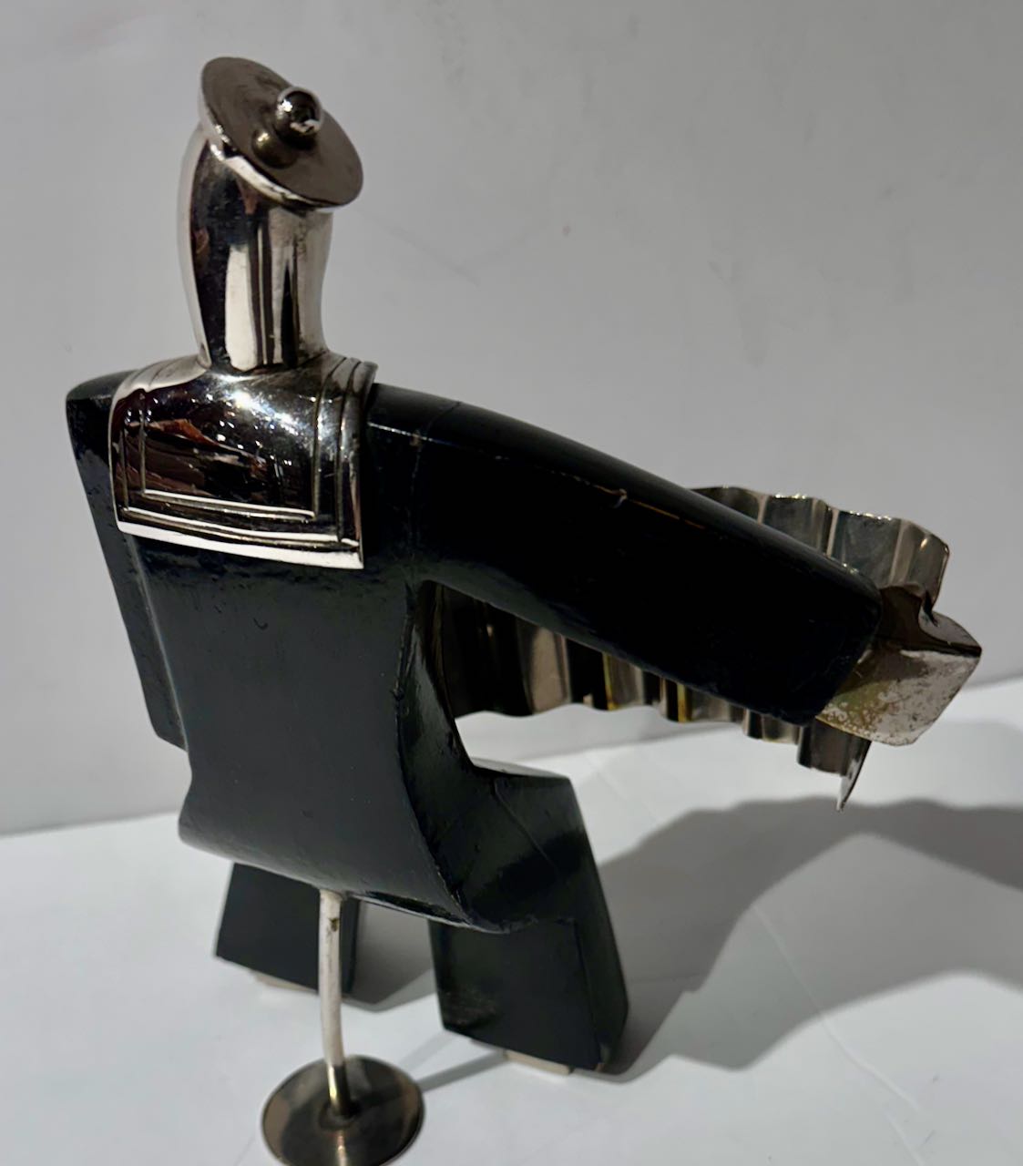 Karl Hagenauer Accordionist Austria 1930s Art Deco Statues Art Deco