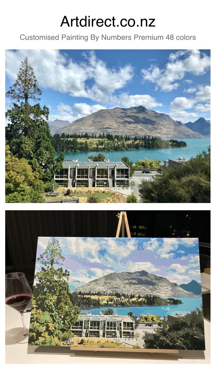 Custom Paint By Numbers For Adults/ Kids Kit Cardstock NZ's Best