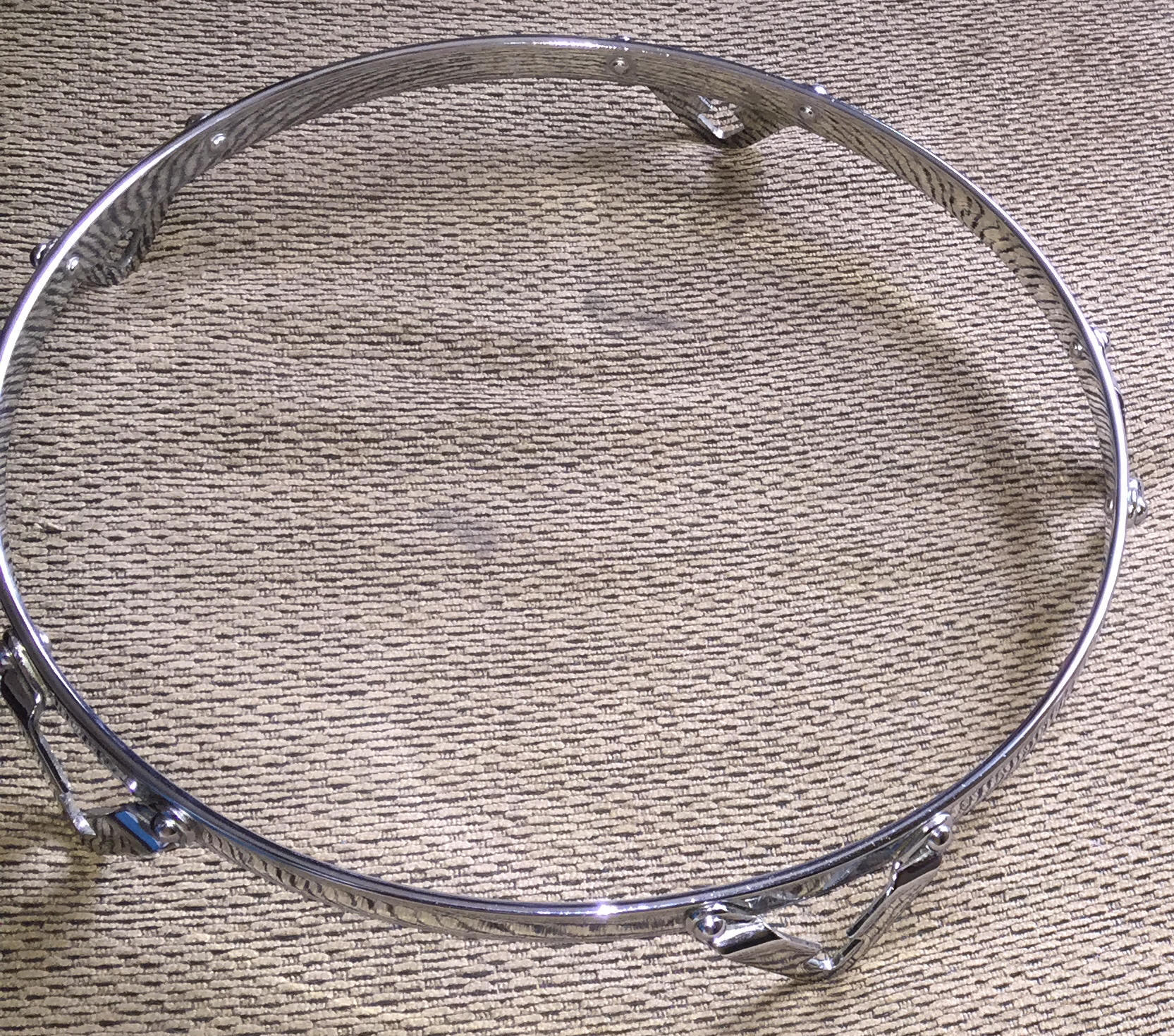 LP TRADITIONAL CONGA RIMS,CHROME QUALITY GUARANTEED!