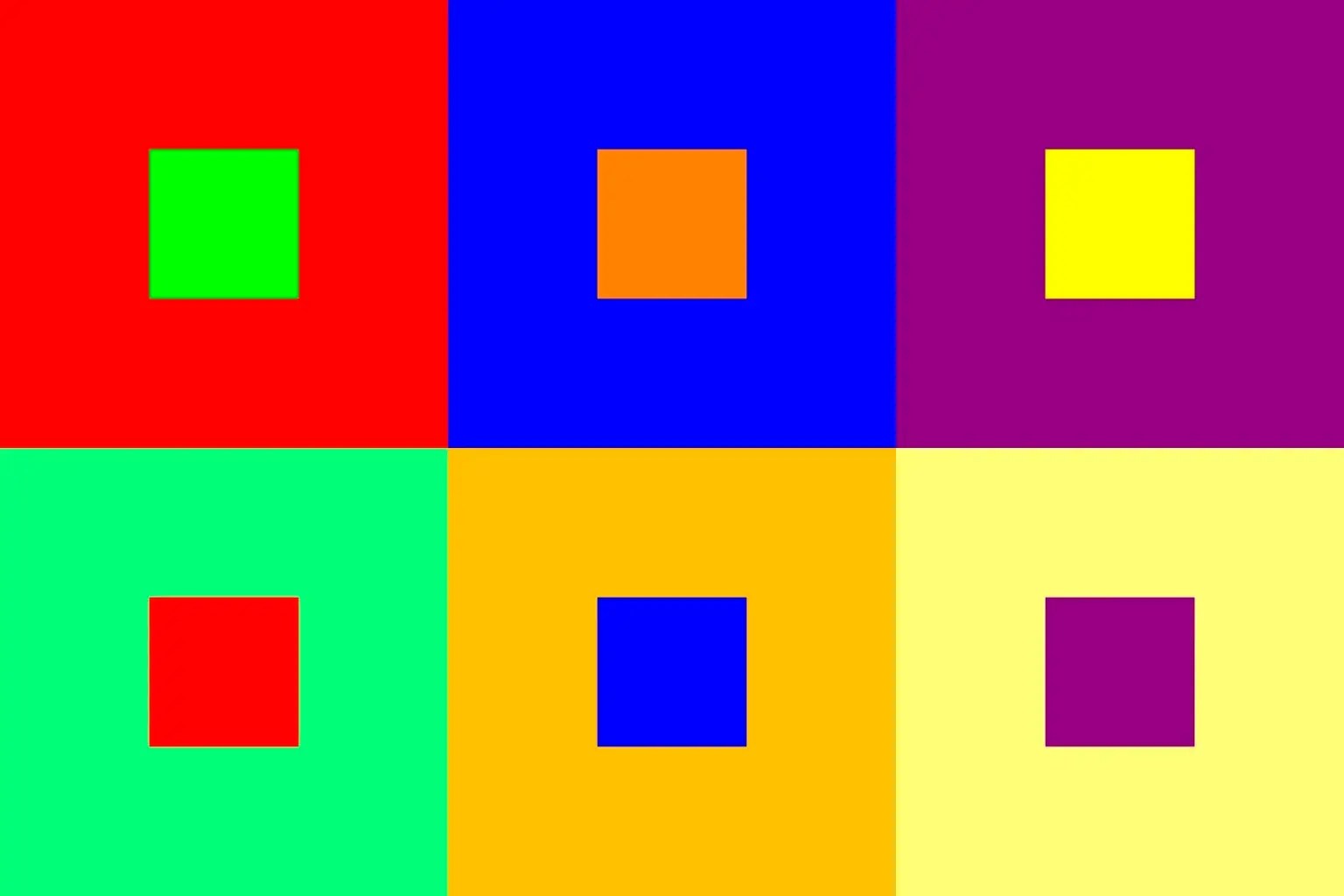 Los 7 contrastes de colores de Johannes Itten ️ color y arte