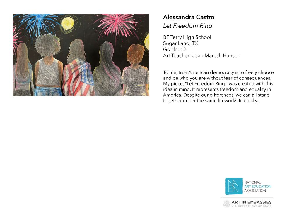 Democracy Collection Student Art Competition Exhibit • National Art