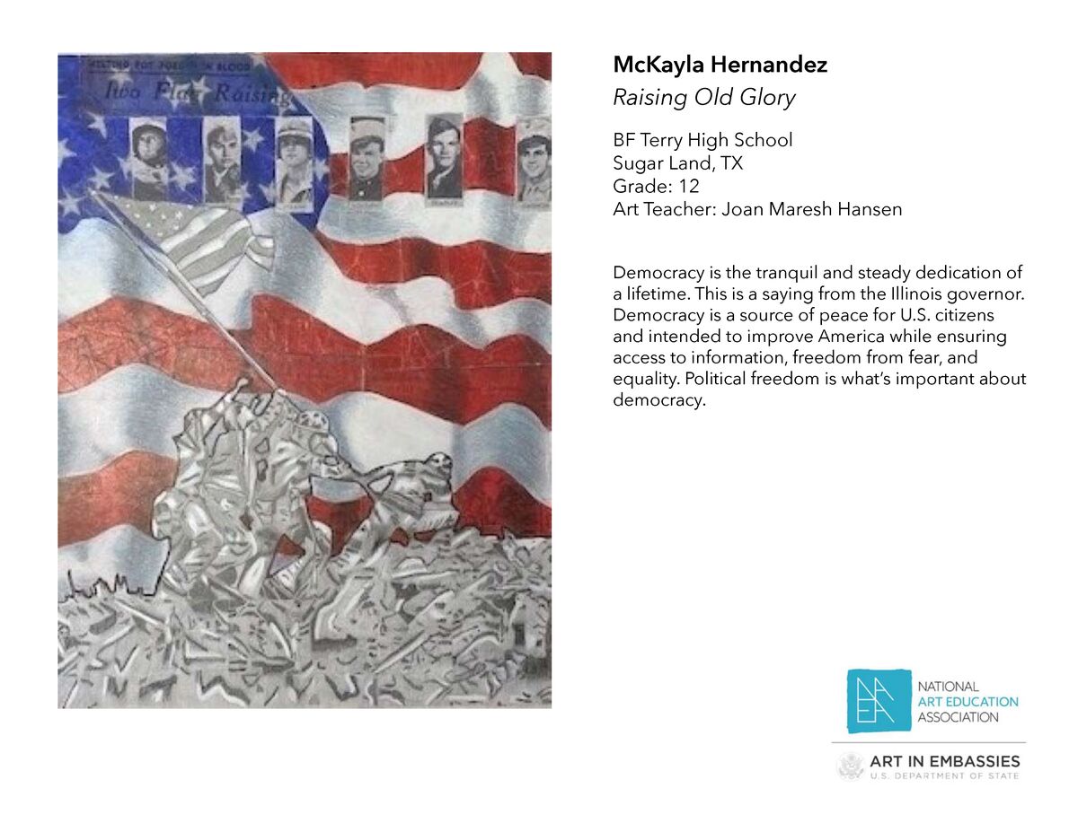 Democracy Collection Student Art Competition Exhibit • National Art