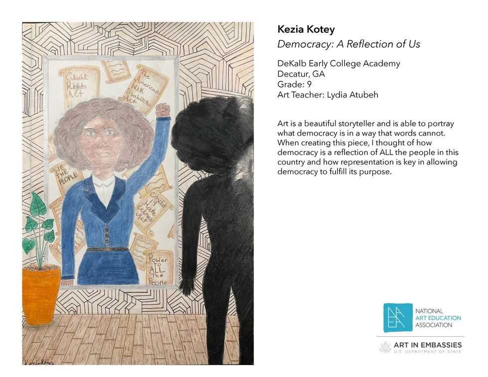 Democracy Collection Student Art Competition Exhibit • National Art