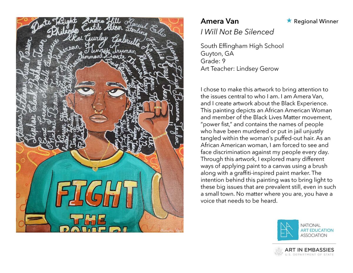 Democracy Collection Student Art Competition Exhibit • National Art