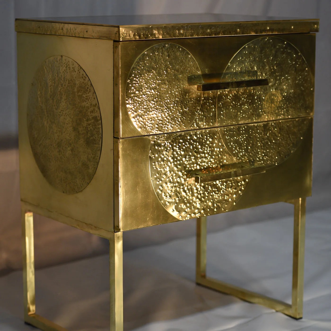 Total Gold Moon Bedside Table Justfurnituress Artemest