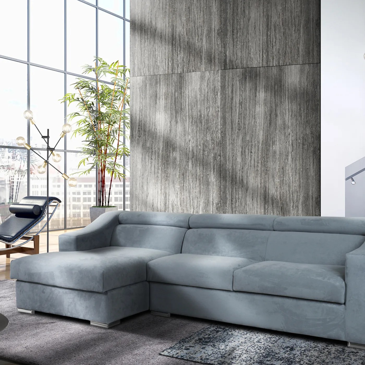 Manhattan LShaped Sofa Alessi Salotti Artemest