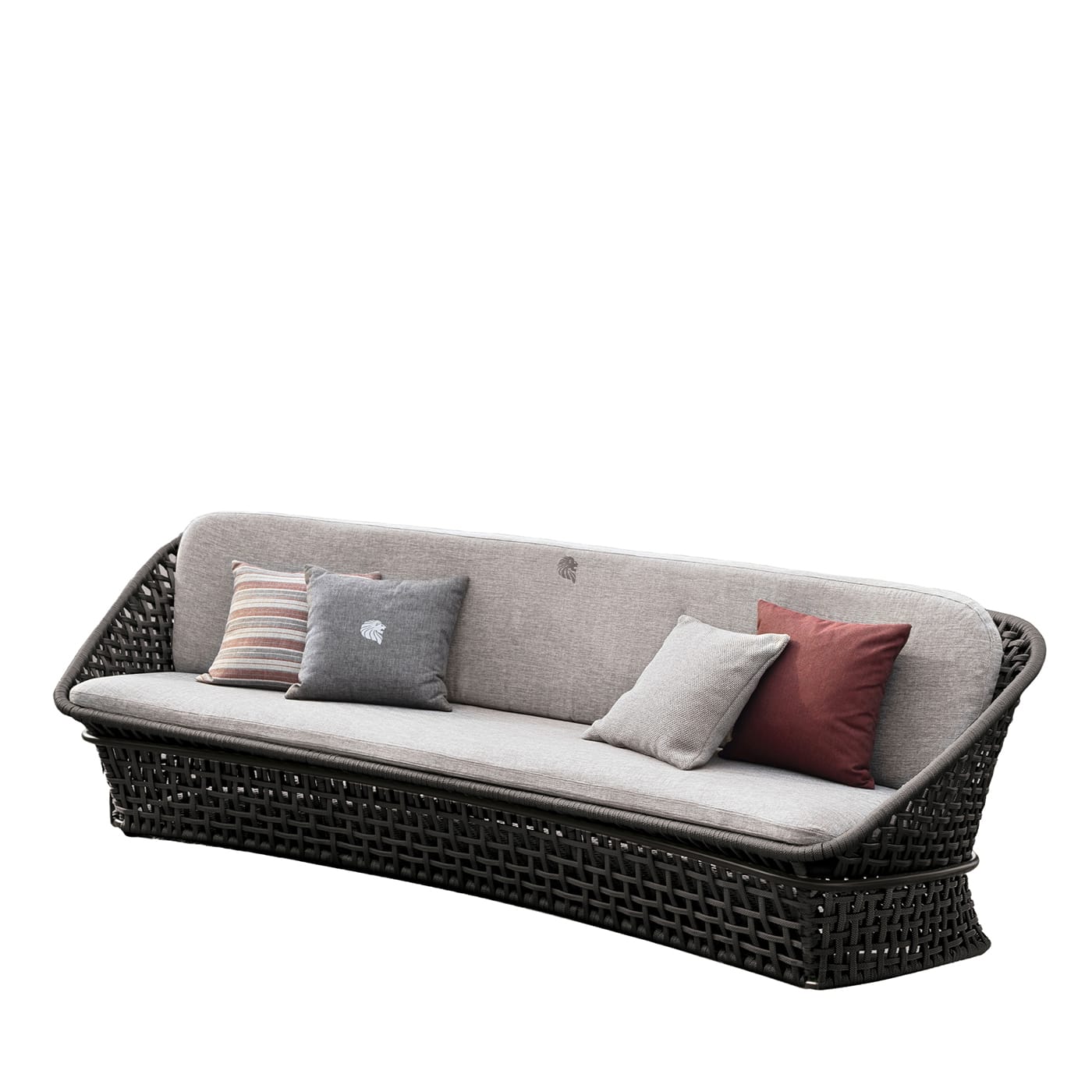 4seater Black Outdoor Sofa Collection Artemest