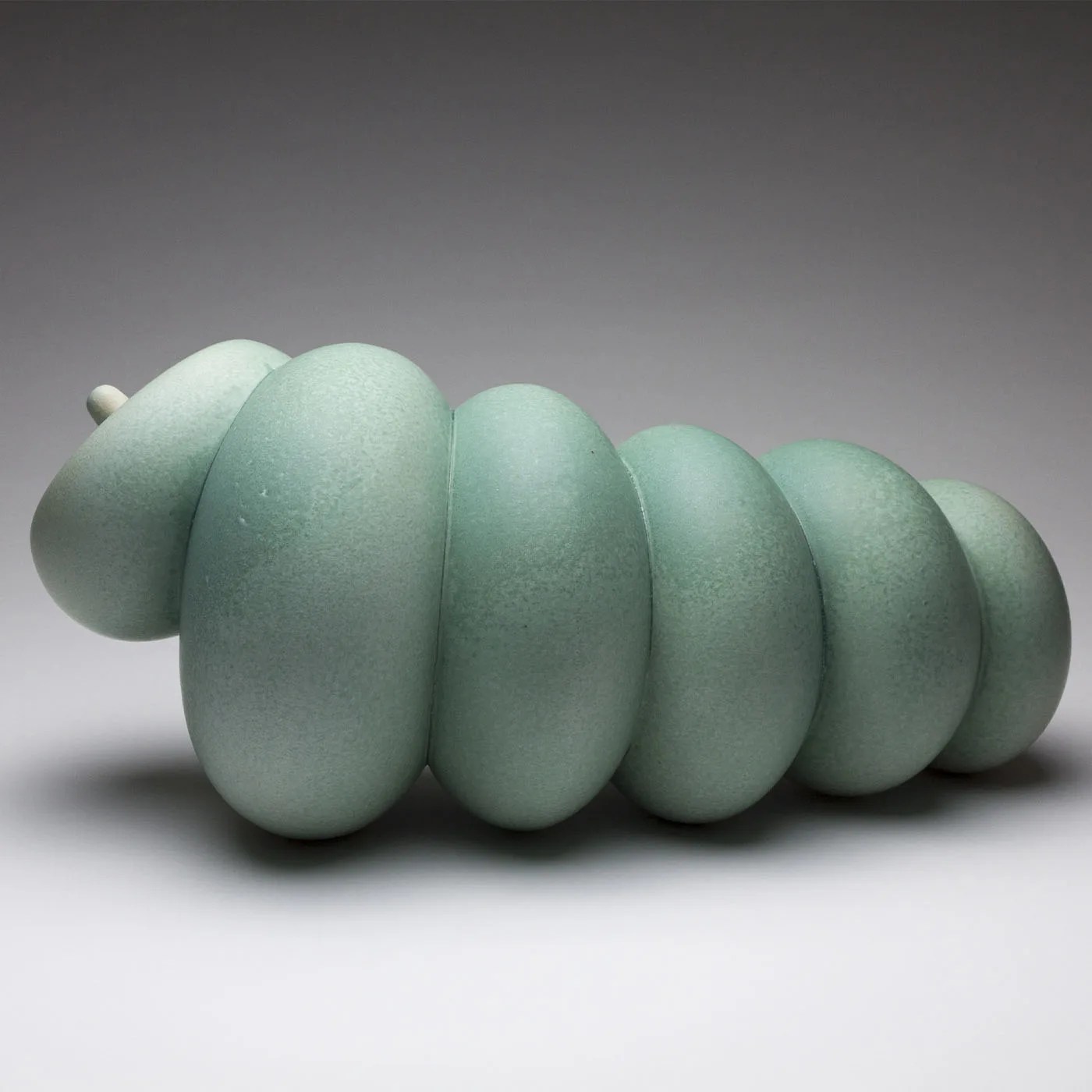 Caterpillar Green Jar Daniel Cavey Artemest