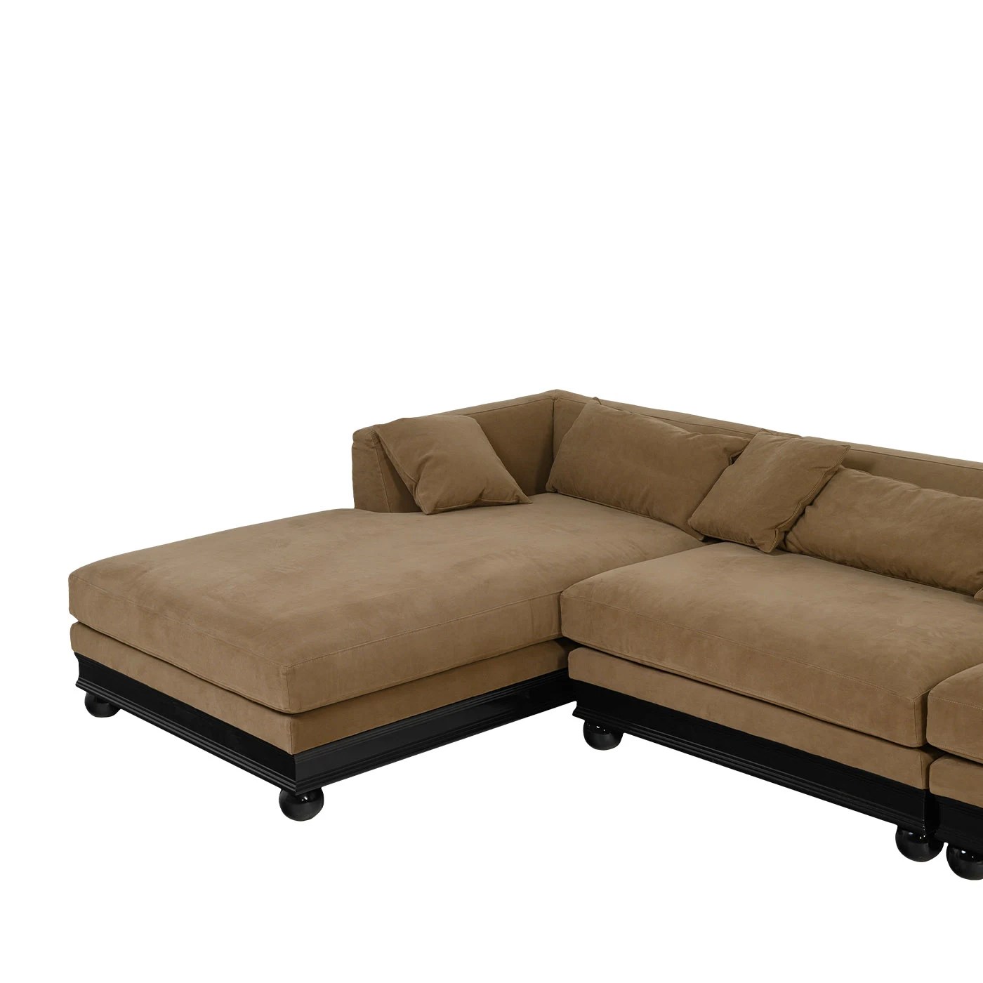 Paris Extra Brown Chaise Longue Chelini Artemest