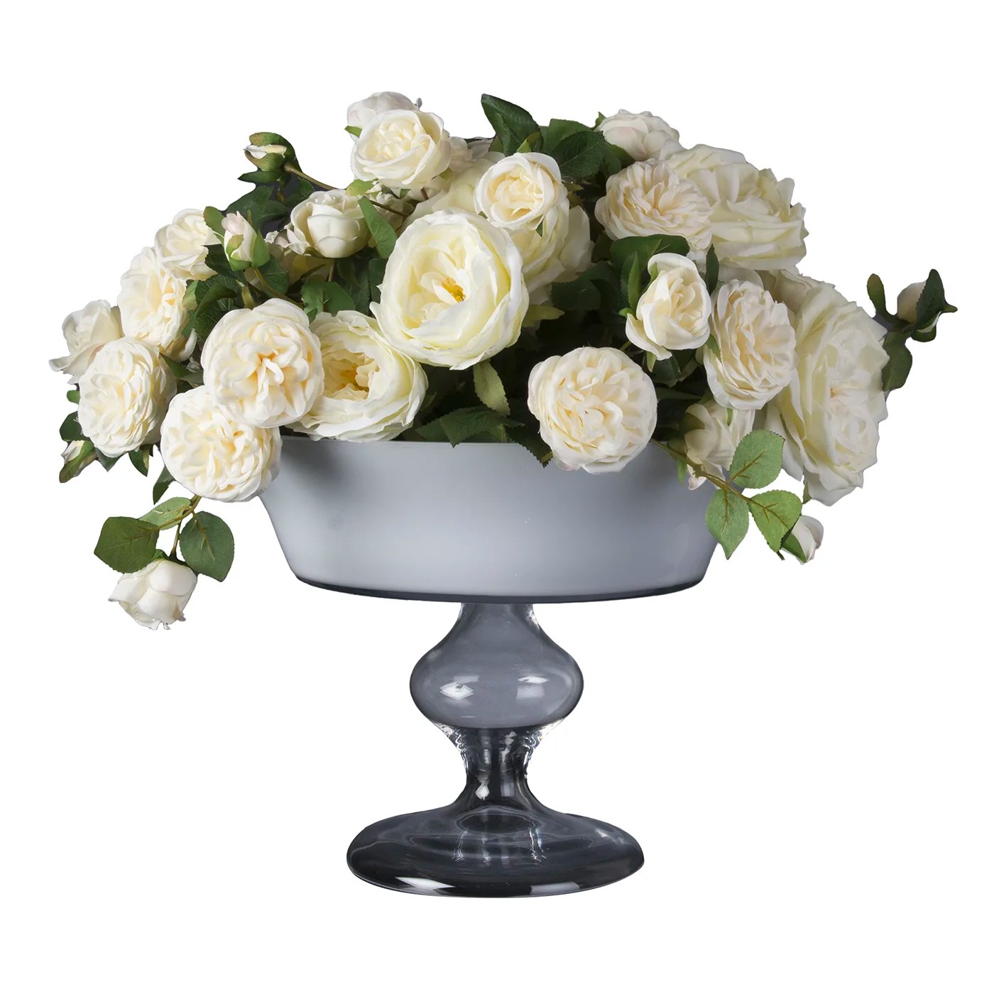 Camilla Roses Faux Floral Composition with Vase VGnewtrend Artemest