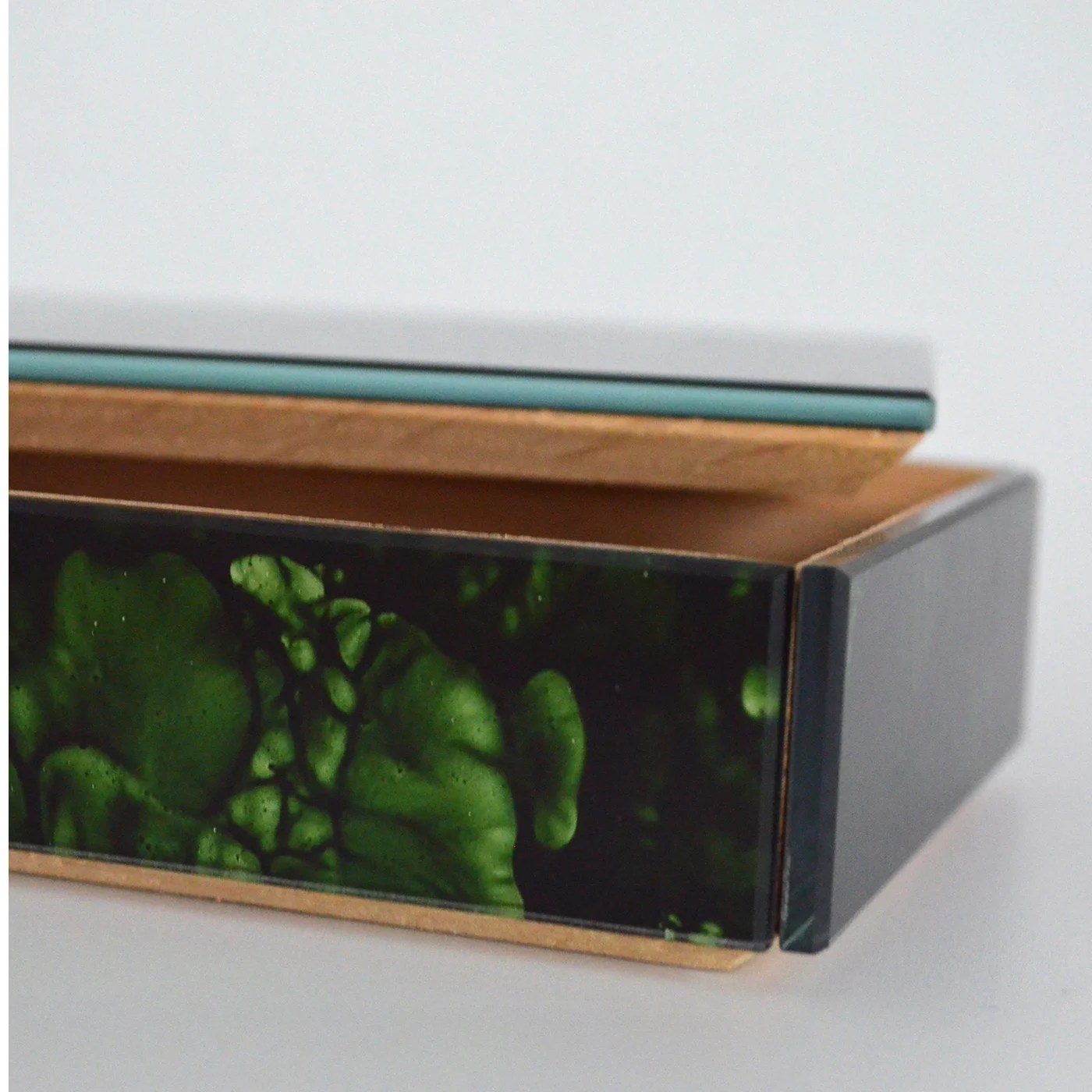 Green Damask Mirror Box Tatamama Artemest