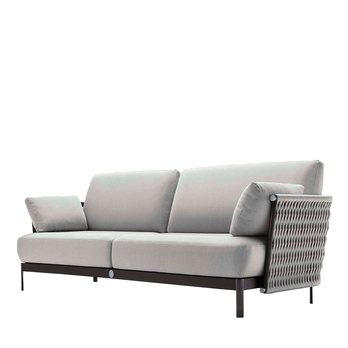 3 Seats Gray Outdoor Sofa Collection Artemest