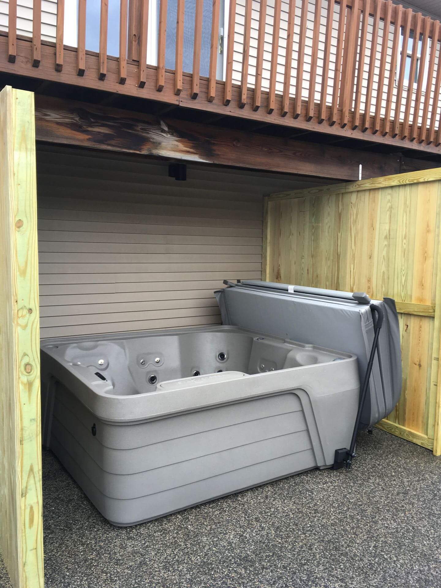 Hot Tub Delivery & Installation Gallery Artesian Pools & Spas