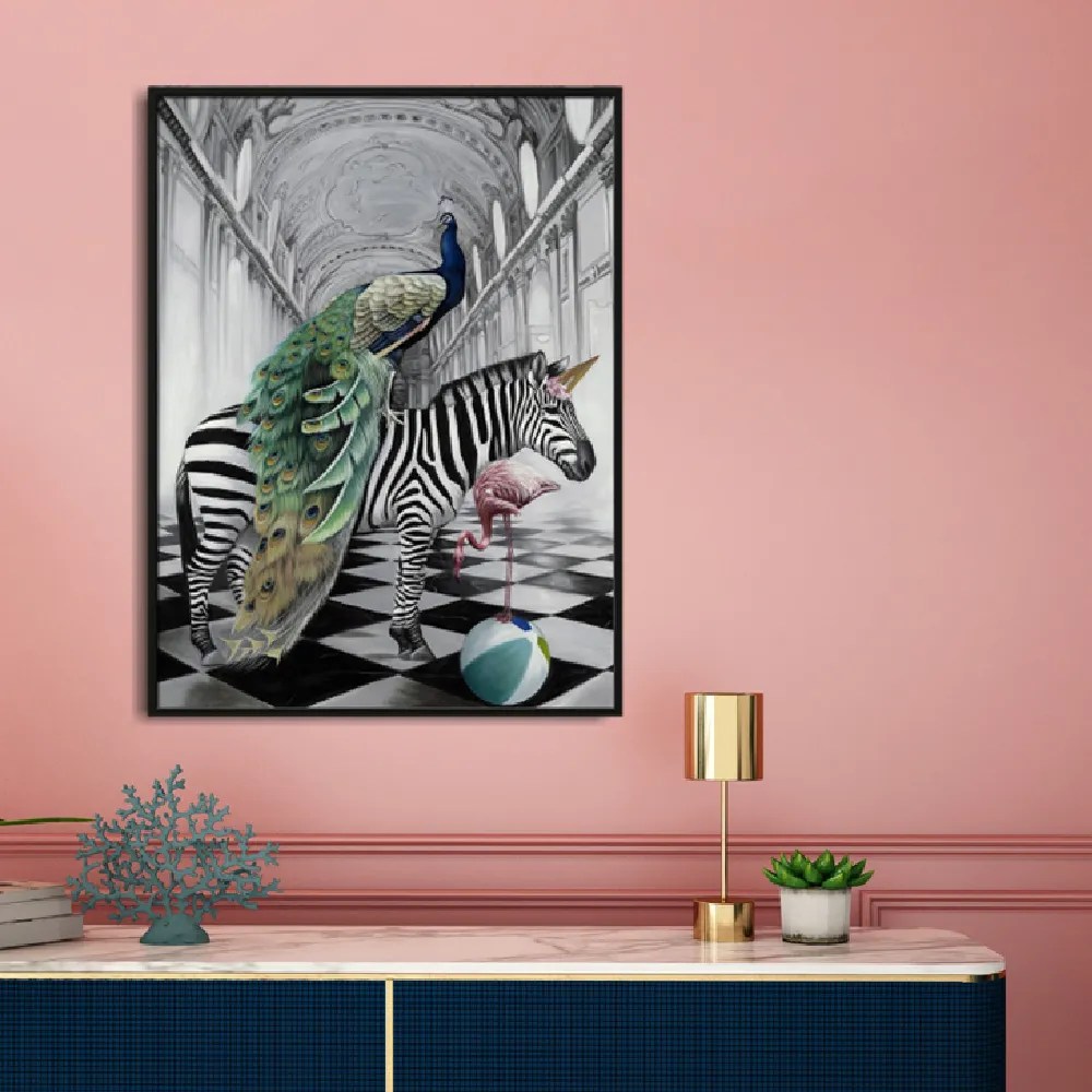 Buy Framed Wall Art Painting Titled In Wonderland Licensed Art Print