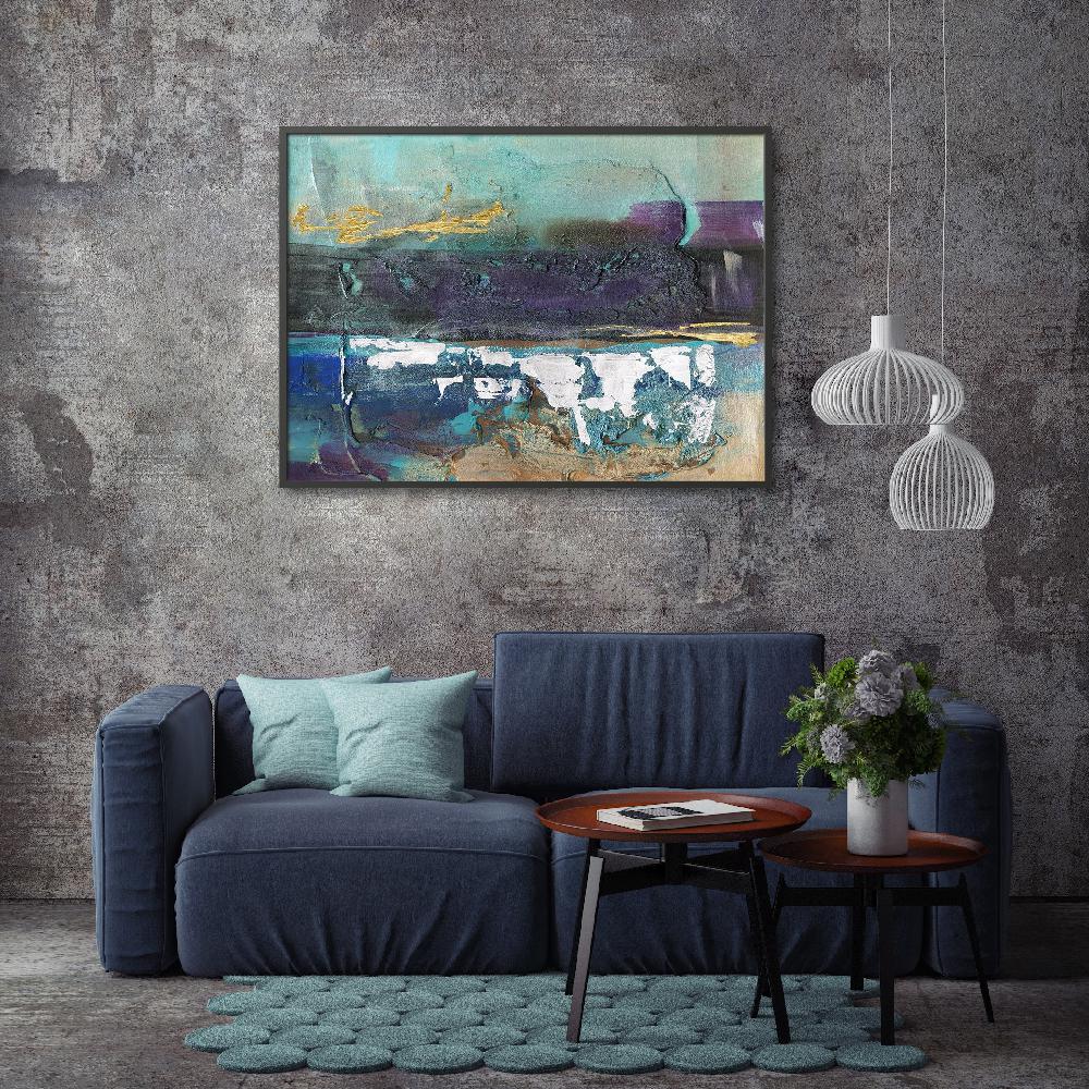 Buy Framed Wall Art Painting Titled Mysteri Licensed Art Print on Canvas