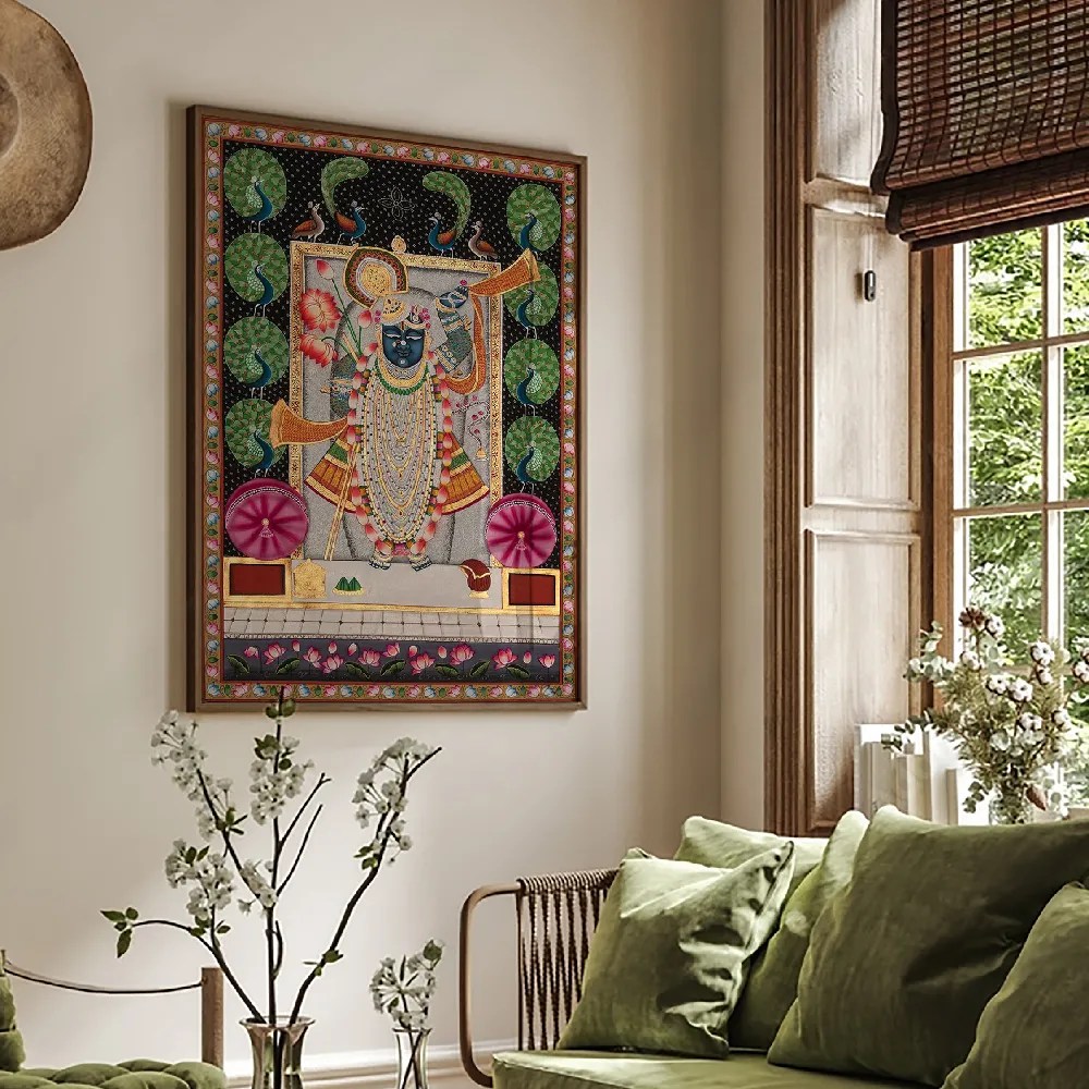 Buy Framed Wall Art Painting Titled PICHWAI ART Licensed Art Print