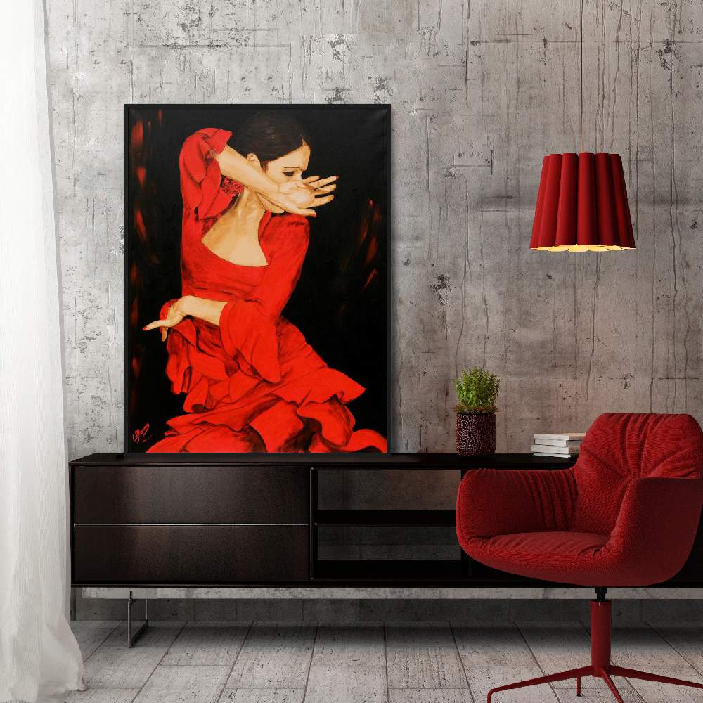 Buy Framed Wall Art Painting Titled Der Schwung Licensed Art Print
