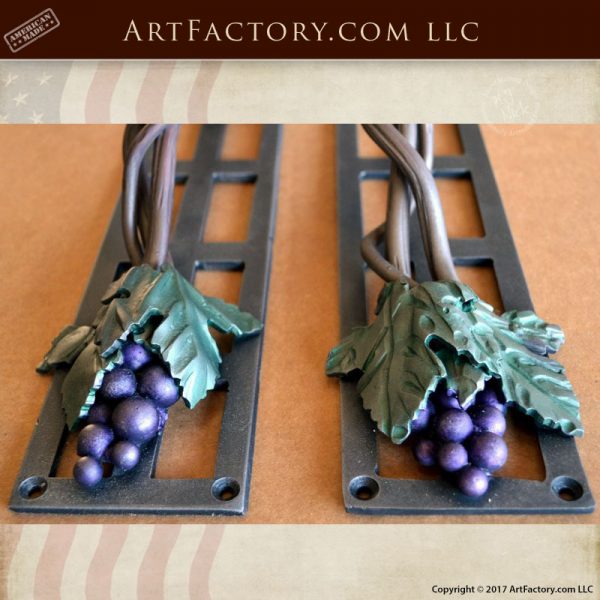 Grapevine Door Pull The Perfect Custom Handle For You Wine Cellar Entrance