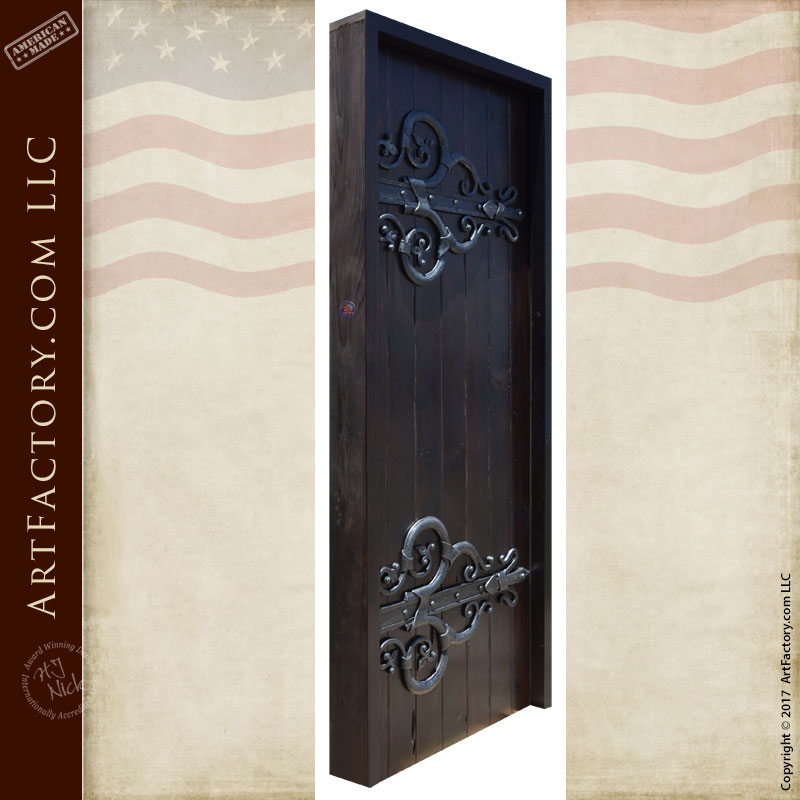 Decorative Wrought Iron Hinges Beautifully Handcrafted