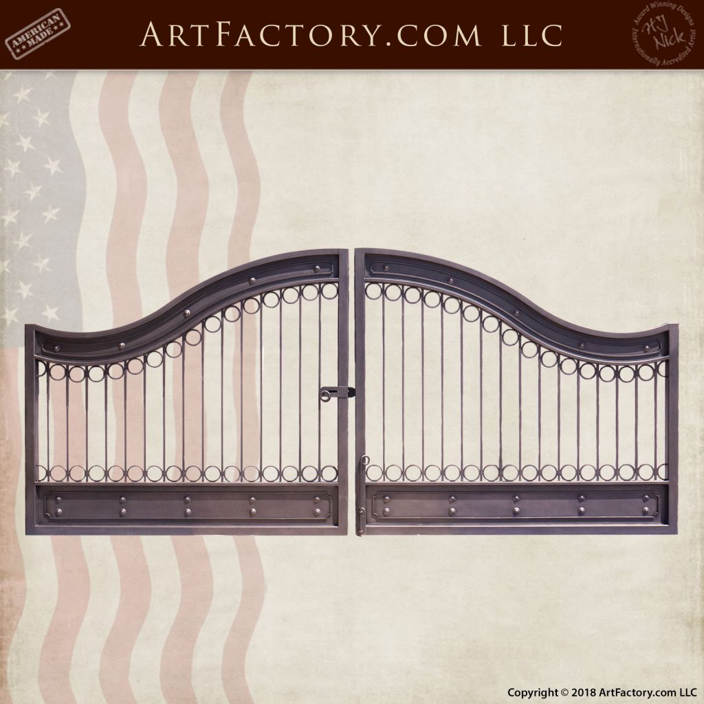 Wrought Iron Gates Fine Art Custom Hand Iron Gates