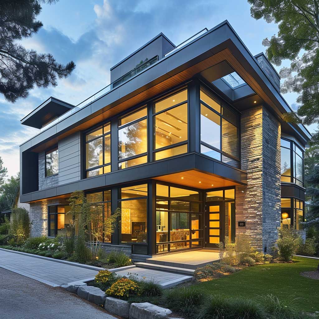 20+ Stylish Window Elevation Designs for Contemporary Homes • ArtFasad