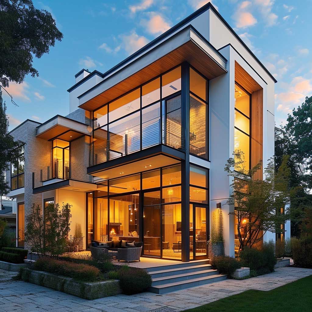 20+ Stylish Window Elevation Designs for Contemporary Homes • ArtFasad
