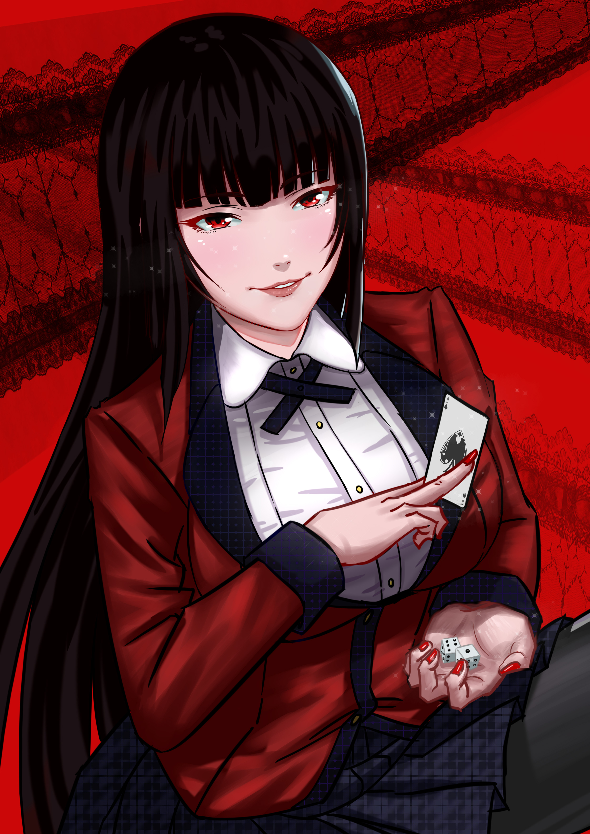 Anime Kakegurui Art