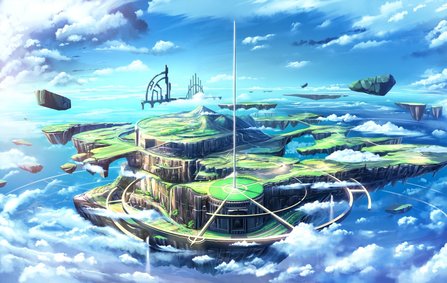 The Island Between Earth and Space Art ID 110911