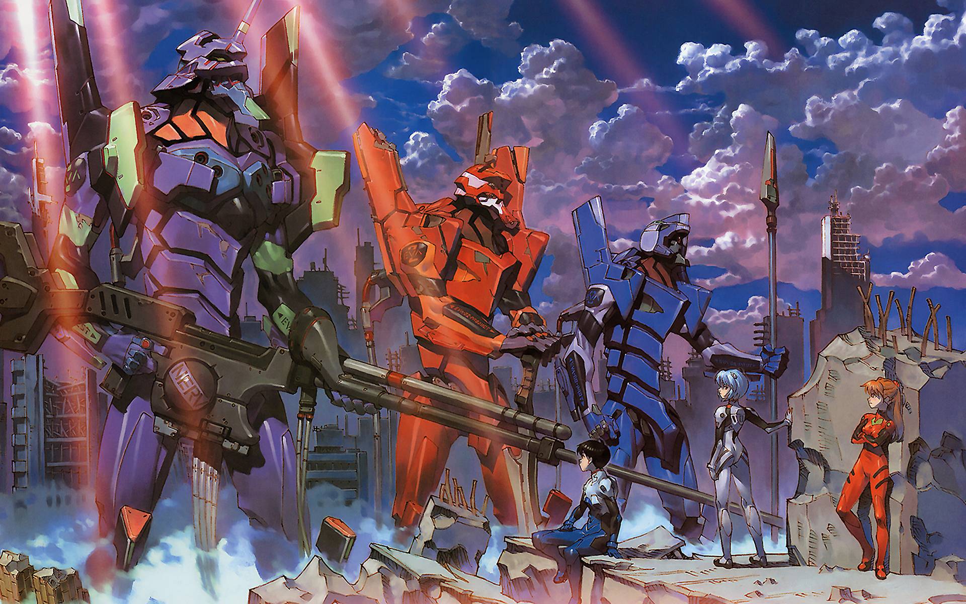 Anime Neon Genesis Evangelion Art