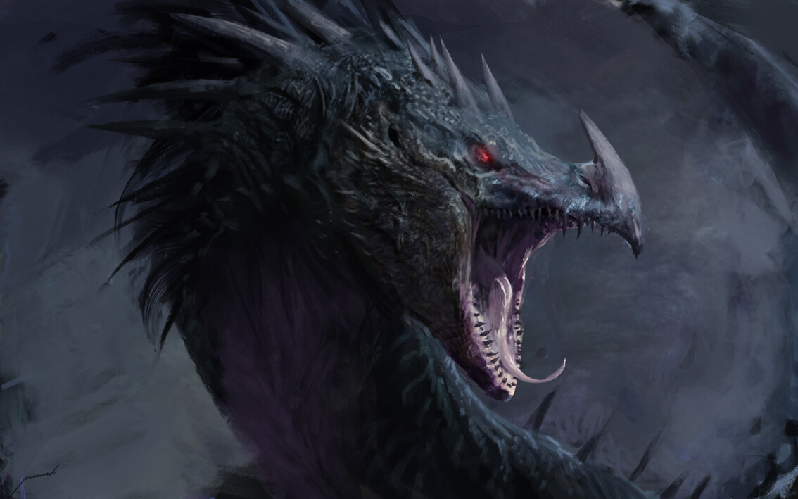 Dark Dragon by Antonio J. Manzanedo