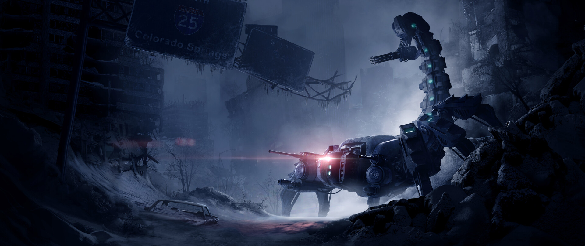 Wasteland 3 Art by Christopher Brändström