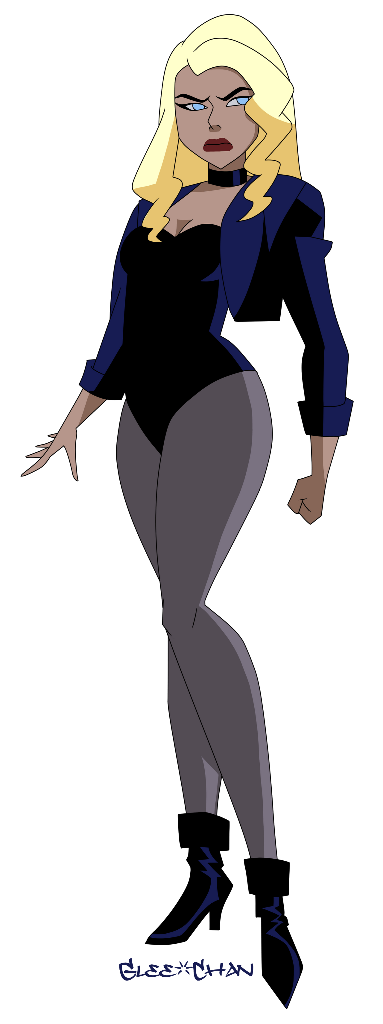 Black Canary Justice League Unlimited Wallpaper