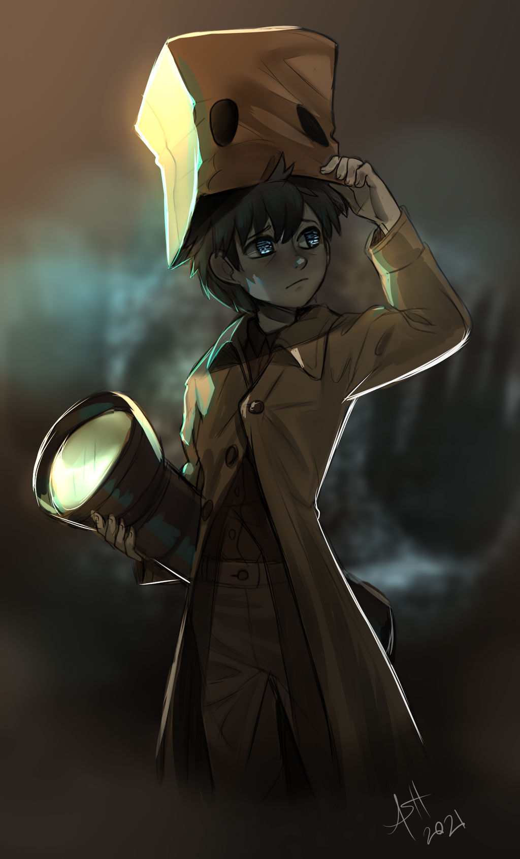 Little Nightmares II Art by skeleion