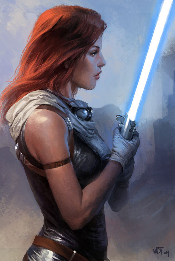 MARA JADE SKYWALKER by Darren Tan(wraithdt)