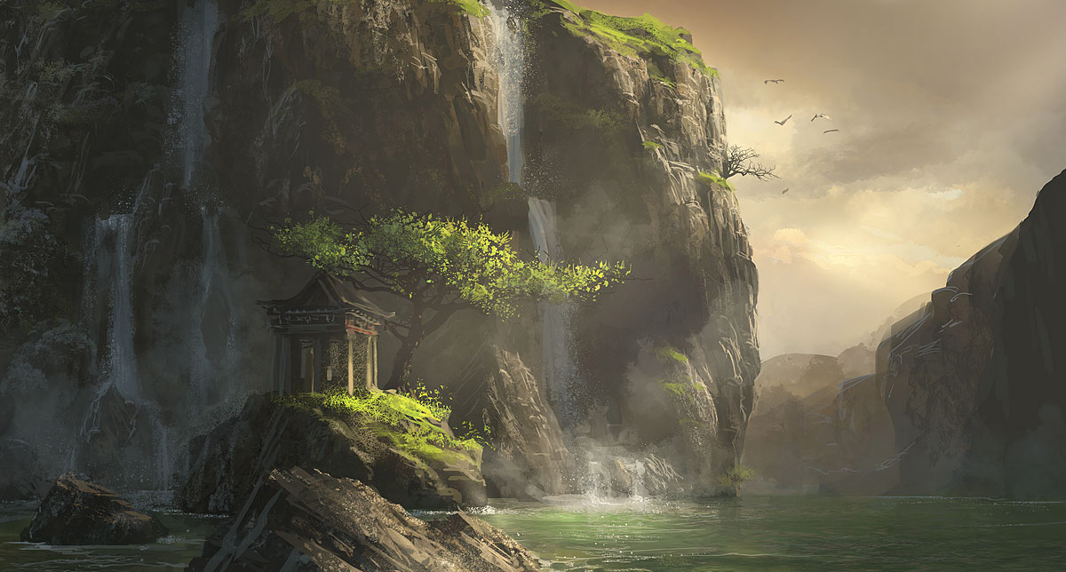 Artistic Landscape Art by GeoffroyThoorens