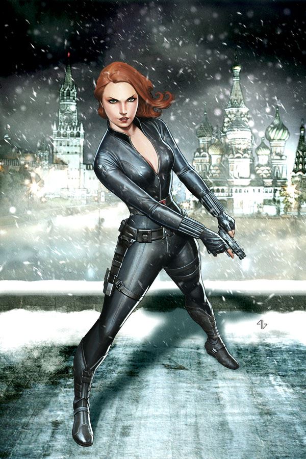 Black Widow Art