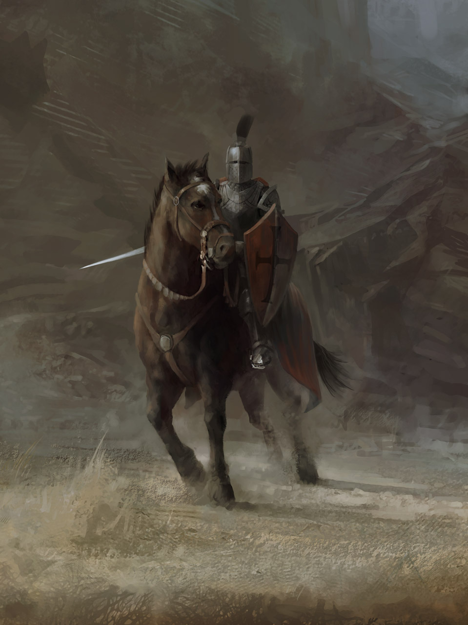 Fantasy Knight Art