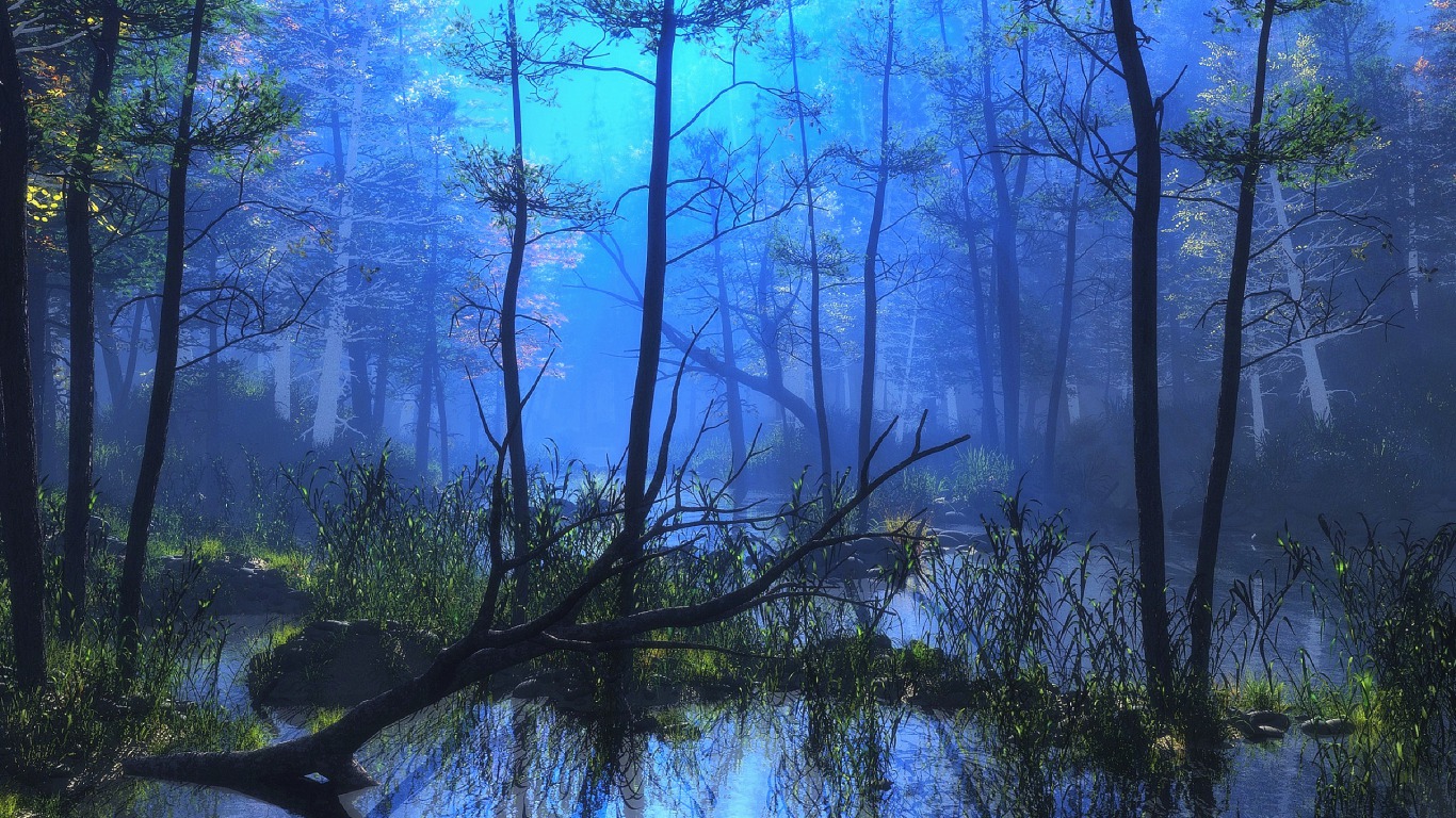 The Blue Forest