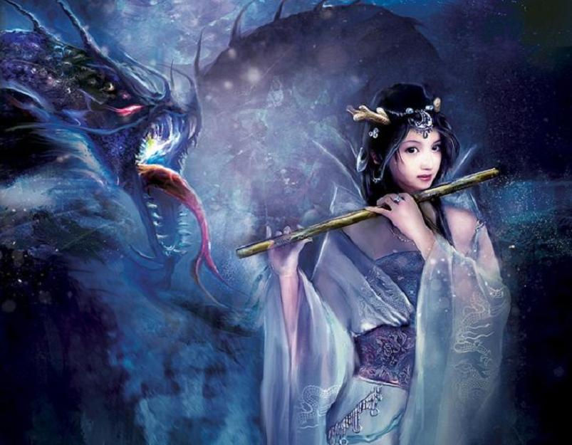 Dragon Girl Art ID 6338 Art Abyss