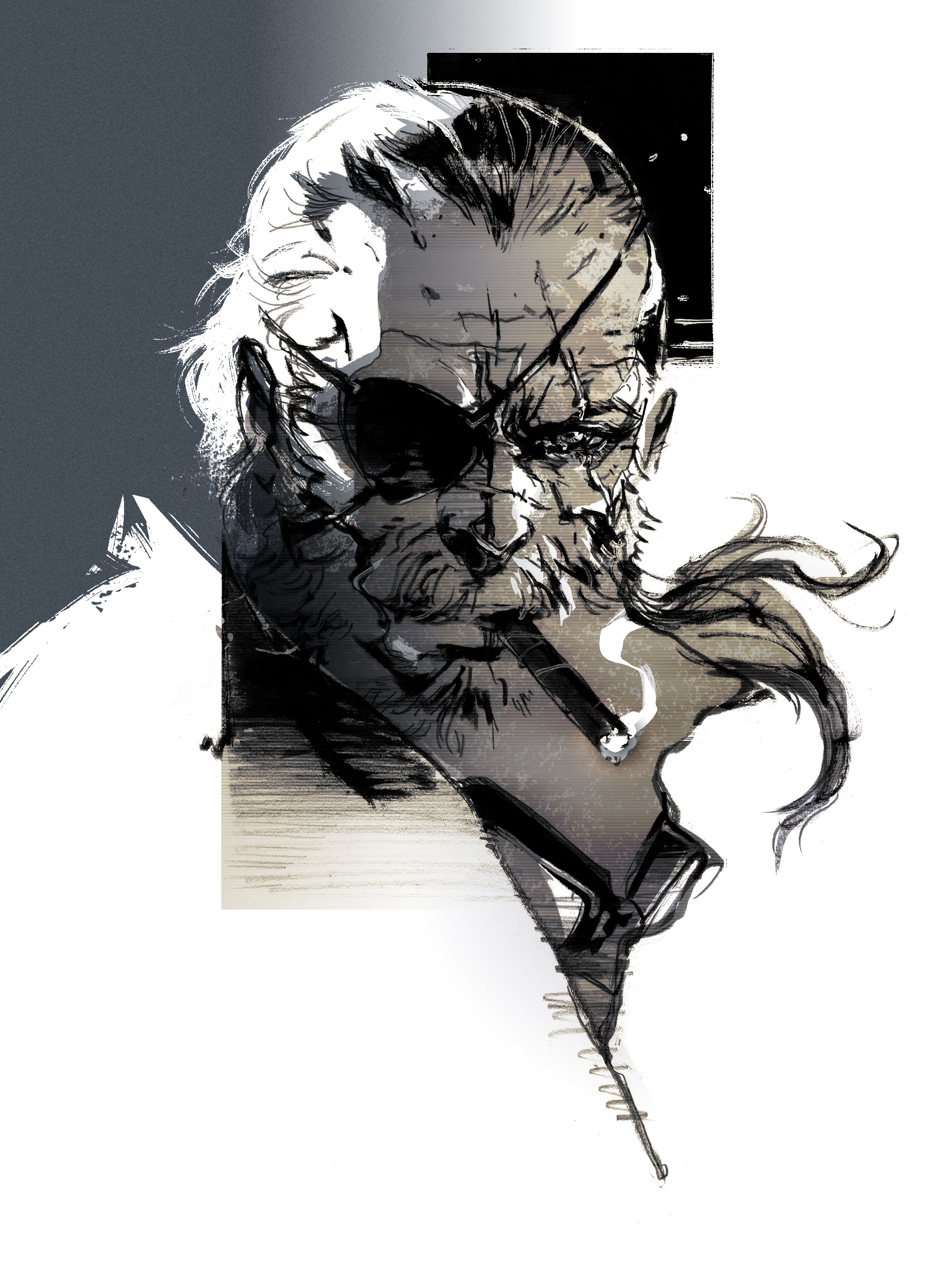 Metal Gear Solid Art by Yoji Shinkawa