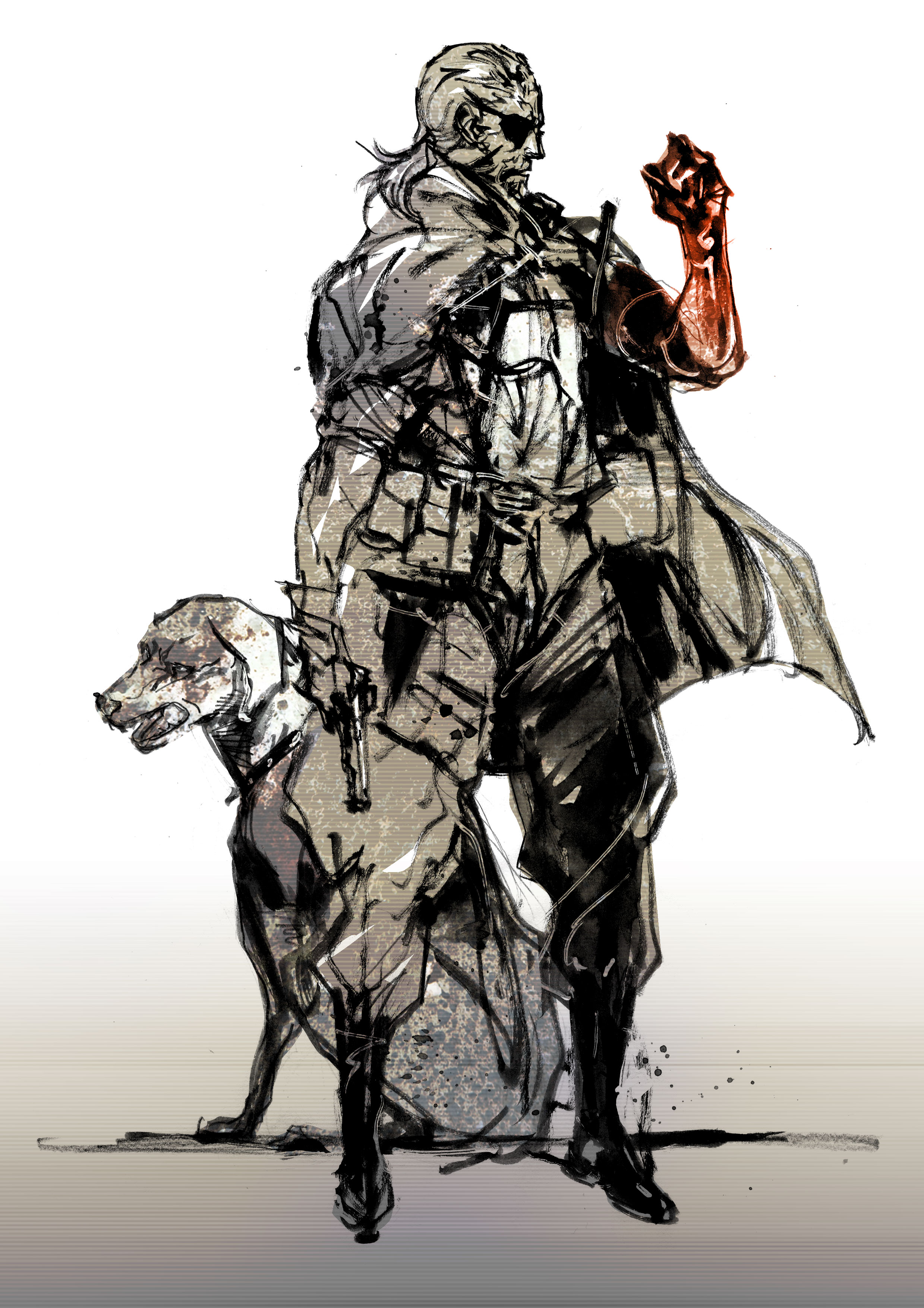 Metal Gear Solid Art by Yoji Shinkawa