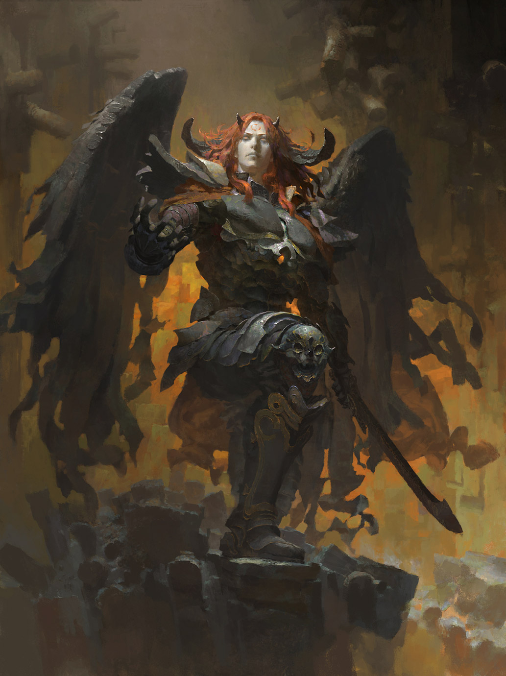 Angel Warrior Art ID 72745