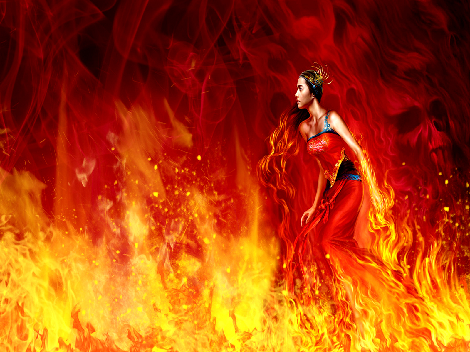 Fire Walk Art ID 77509 Art Abyss