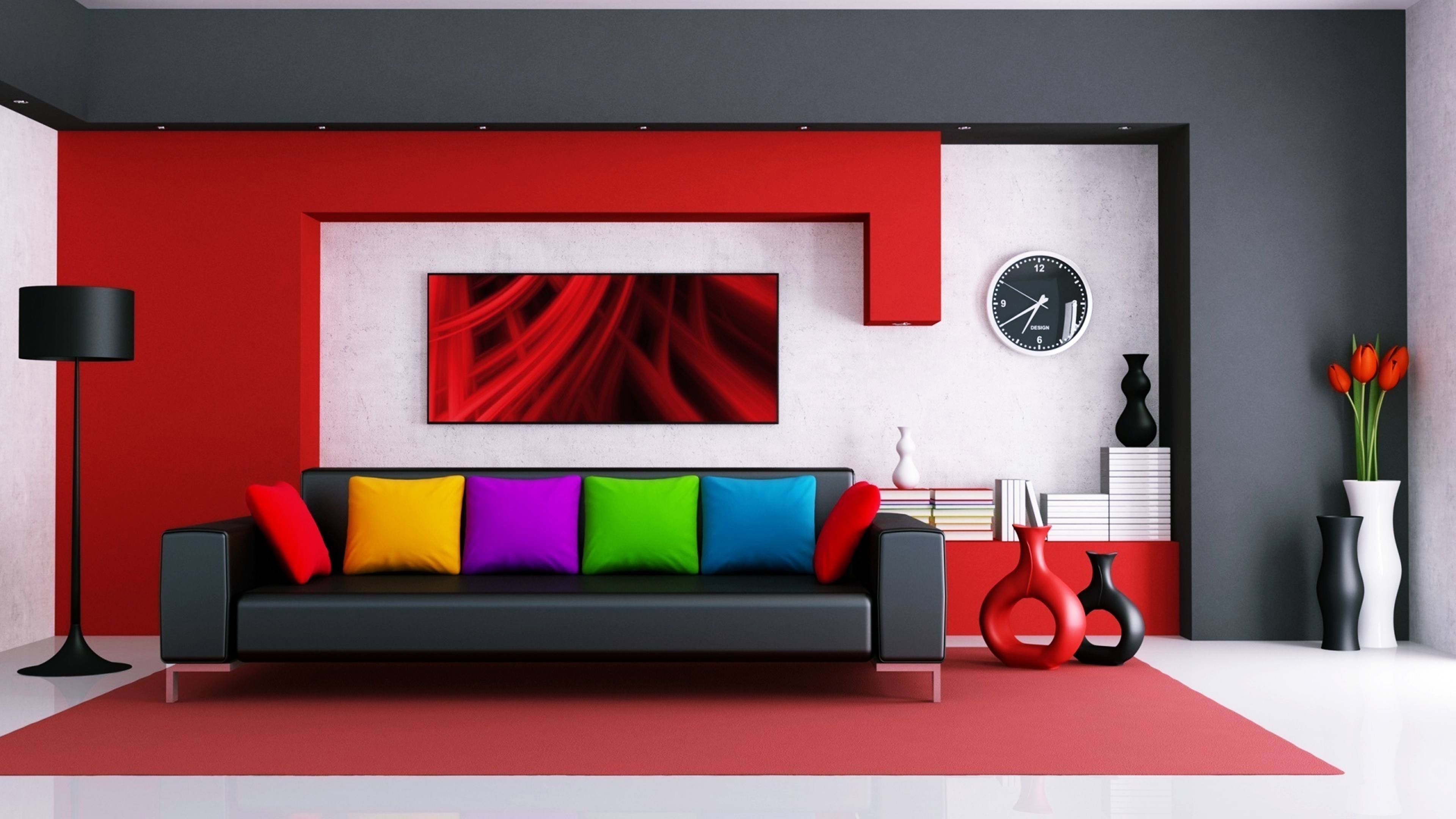 Colorful Living Room