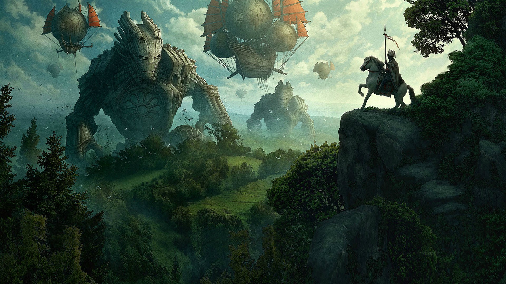 Fantasy Giant Art