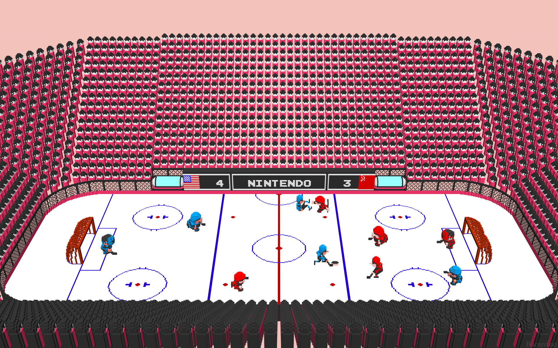 Ice Hockey Art