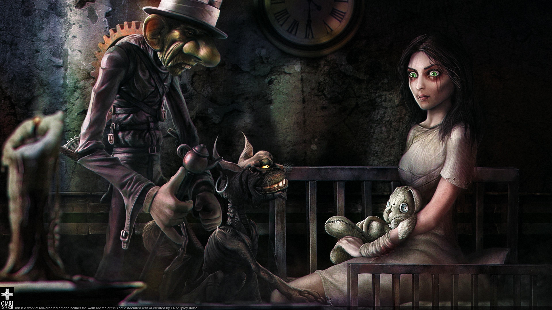 Video Game American McGee's Alice Art