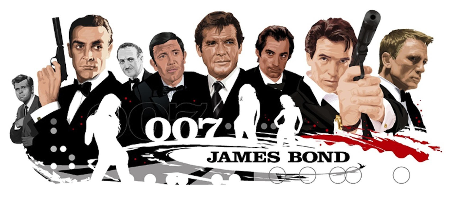 All of the Actors who Played James Bond